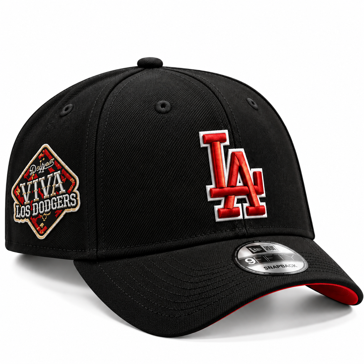 Los Angeles Dodgers Black Red LA
