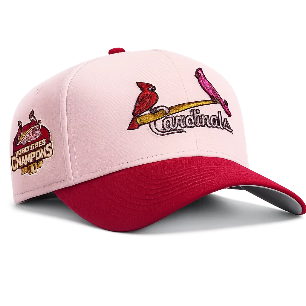 St. Louis Cardinals Cream Red Champions Patch