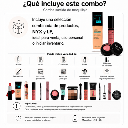 Paquete: NYX y ELF