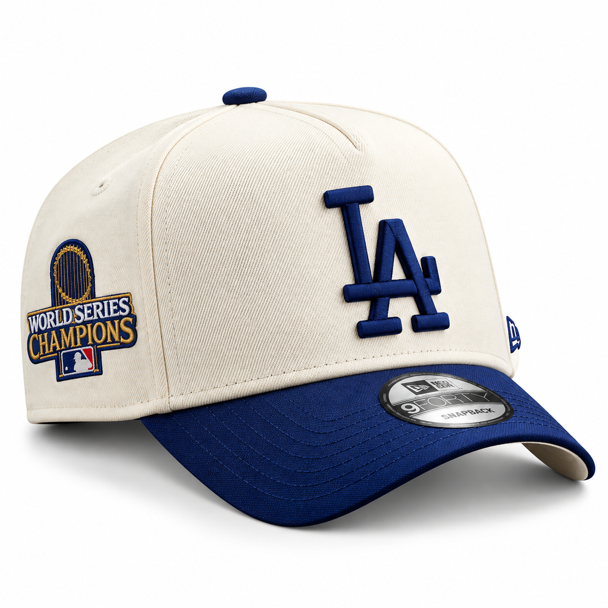 Dodgers Champions Cream Blue