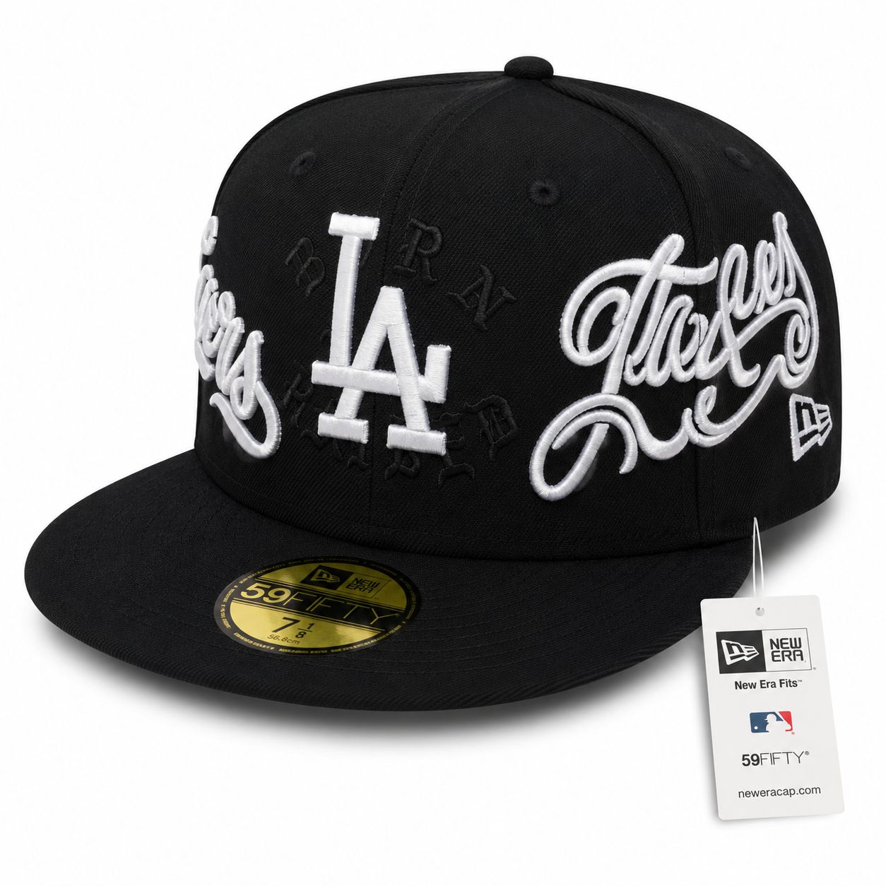 LA Black White Graffiti (AAAA)