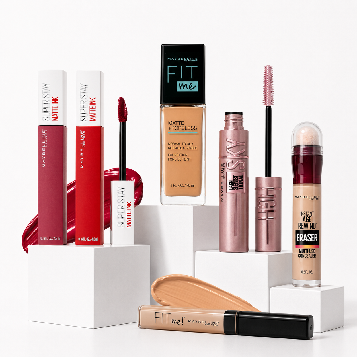Paquete: Maybelline y NYX