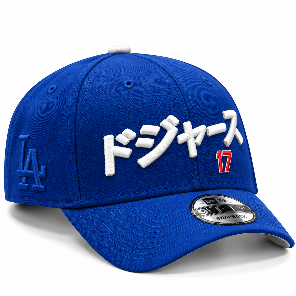 LA Dodgers Blue Japanese Ohtani 17