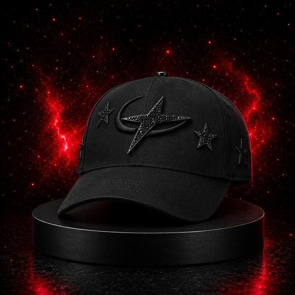 Barbas Hats Galaxy Black