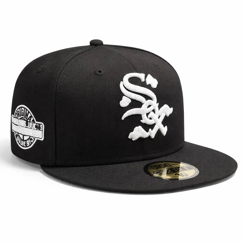 White Sox Script Black