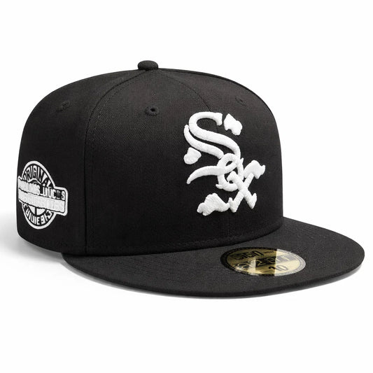 White Sox Script Black