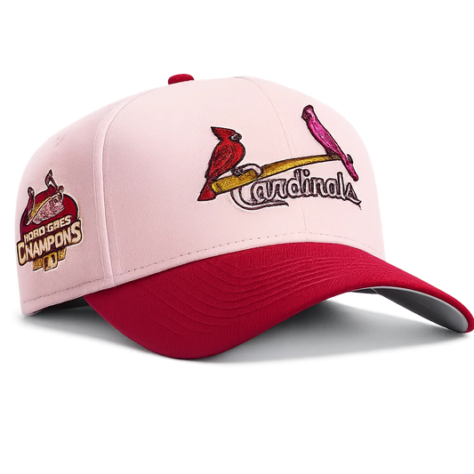St. Louis Cardinals Cream Red Champions Patch