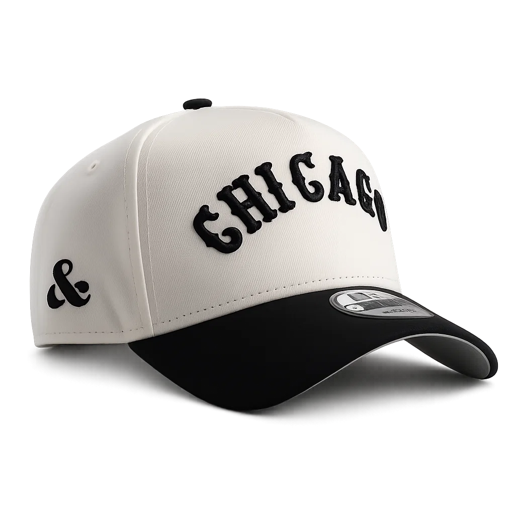 Chicago White Sox Cream Black Vintage