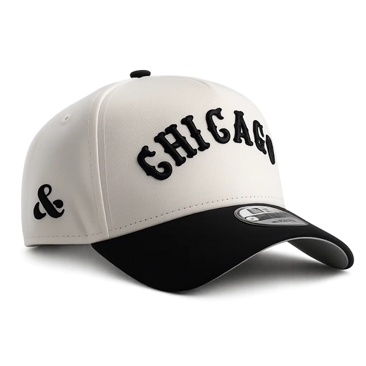 Chicago White Sox Cream Black Vintage